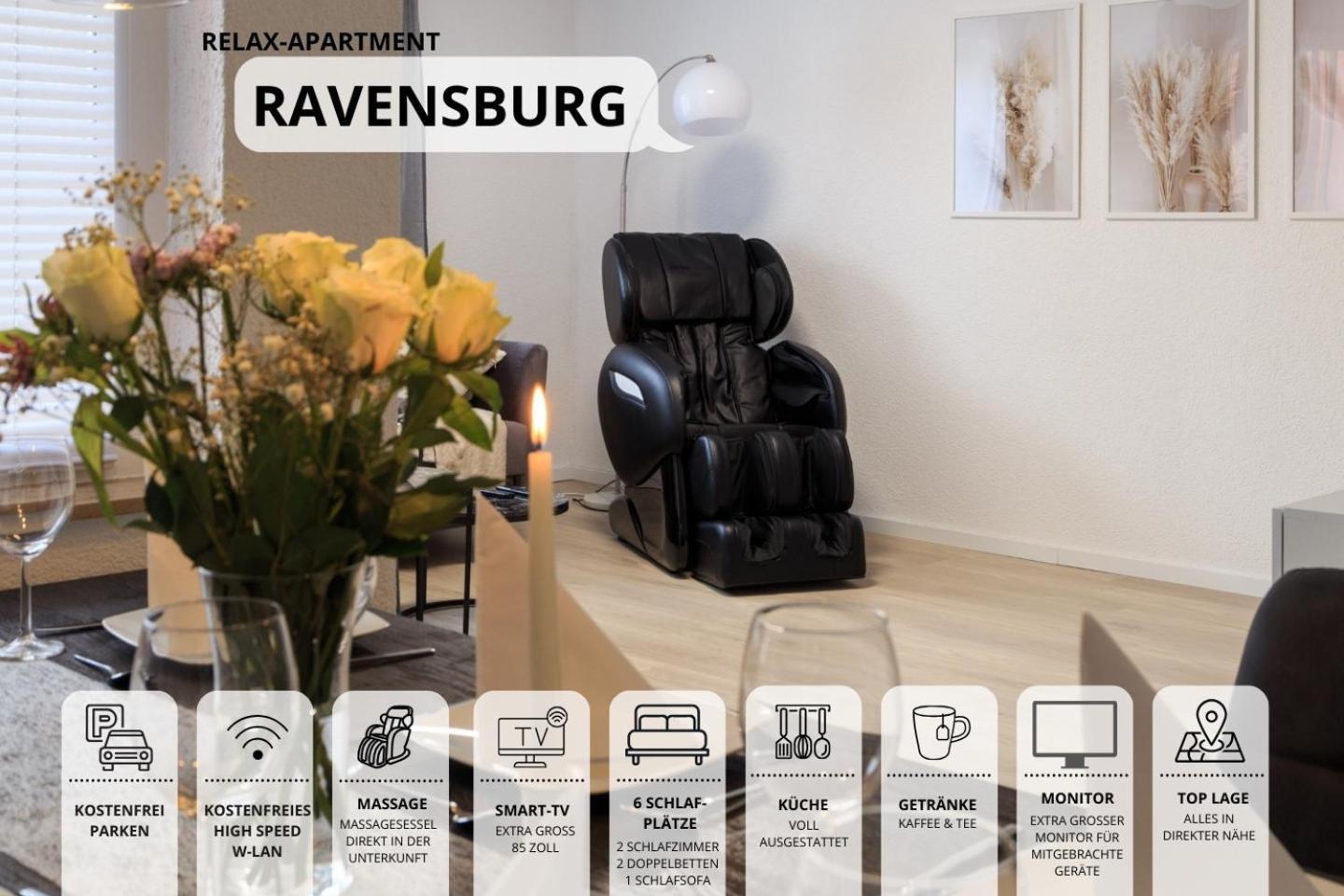 Relax-Apartment-One Ravensburg Buitenkant foto